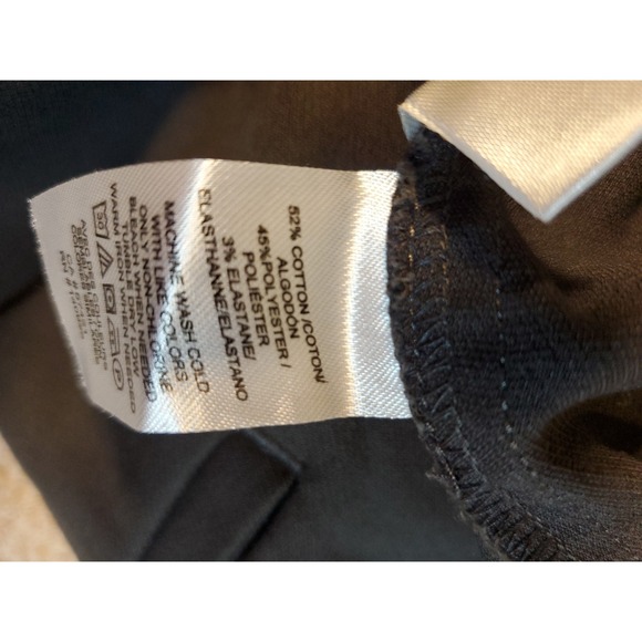 LOFT Women's High Waist Curvy Skinny Pants Sz 6 Dark Gray Side Zip Career - Picture 7 of 9